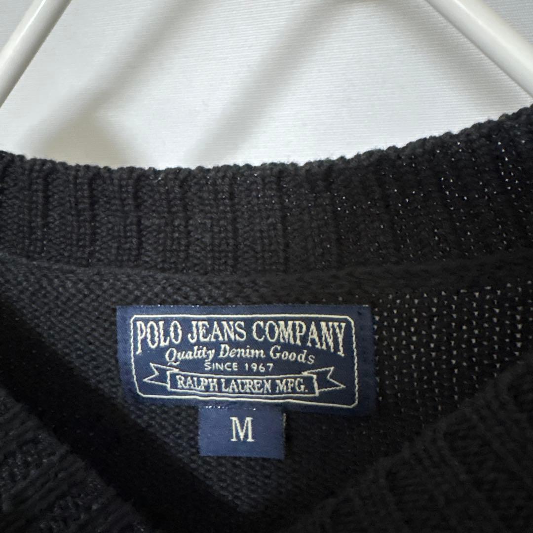 極美品 POLO JEANS Ralph Lauren 星条旗 ポロ ニット