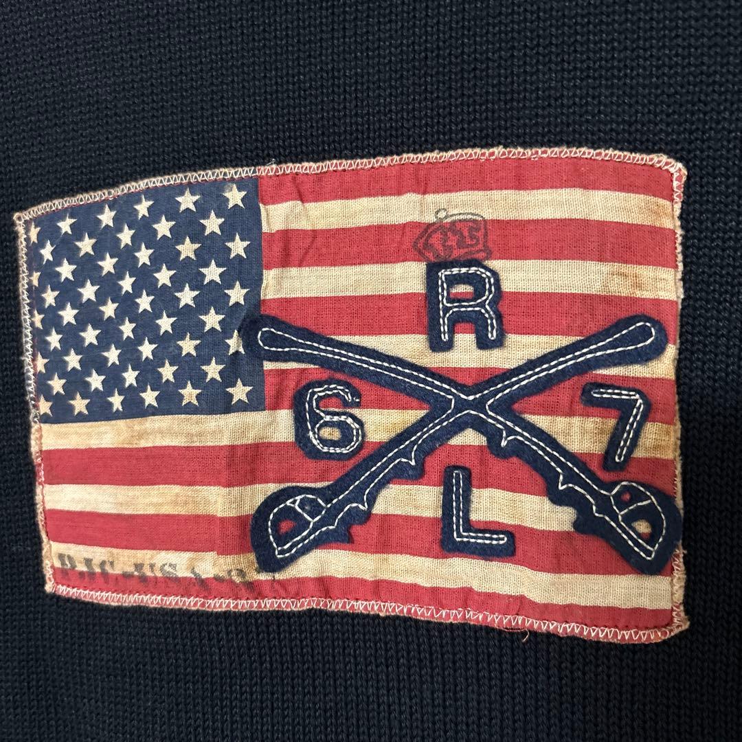 極美品 POLO JEANS Ralph Lauren 星条旗 ポロ ニット