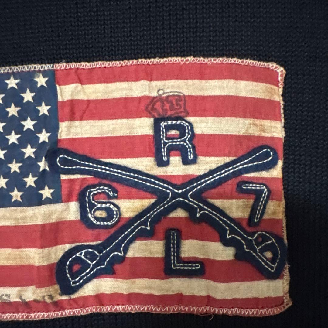 極美品 POLO JEANS Ralph Lauren 星条旗 ポロ ニット