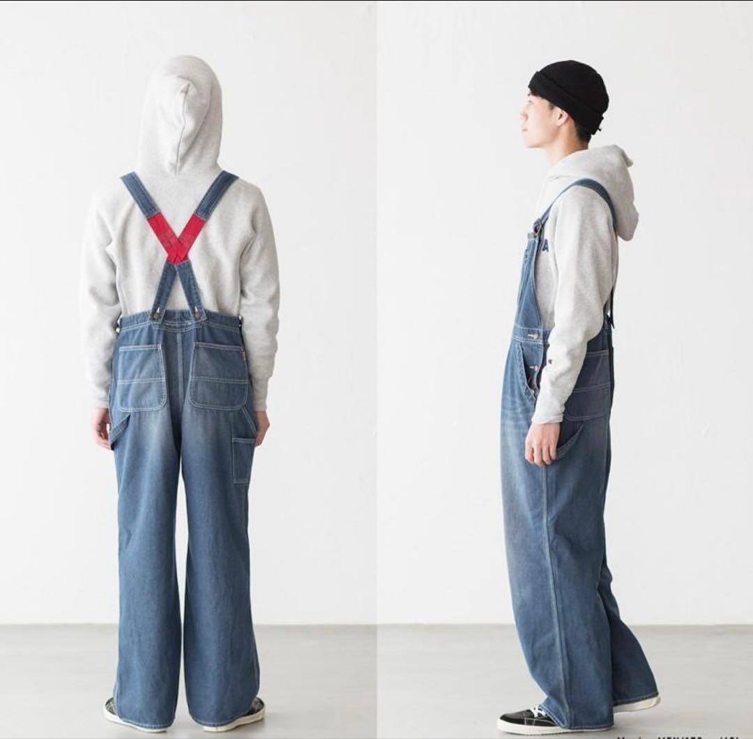 【お値下げしました】BIG MAC デニムオーバーオール　ローバック