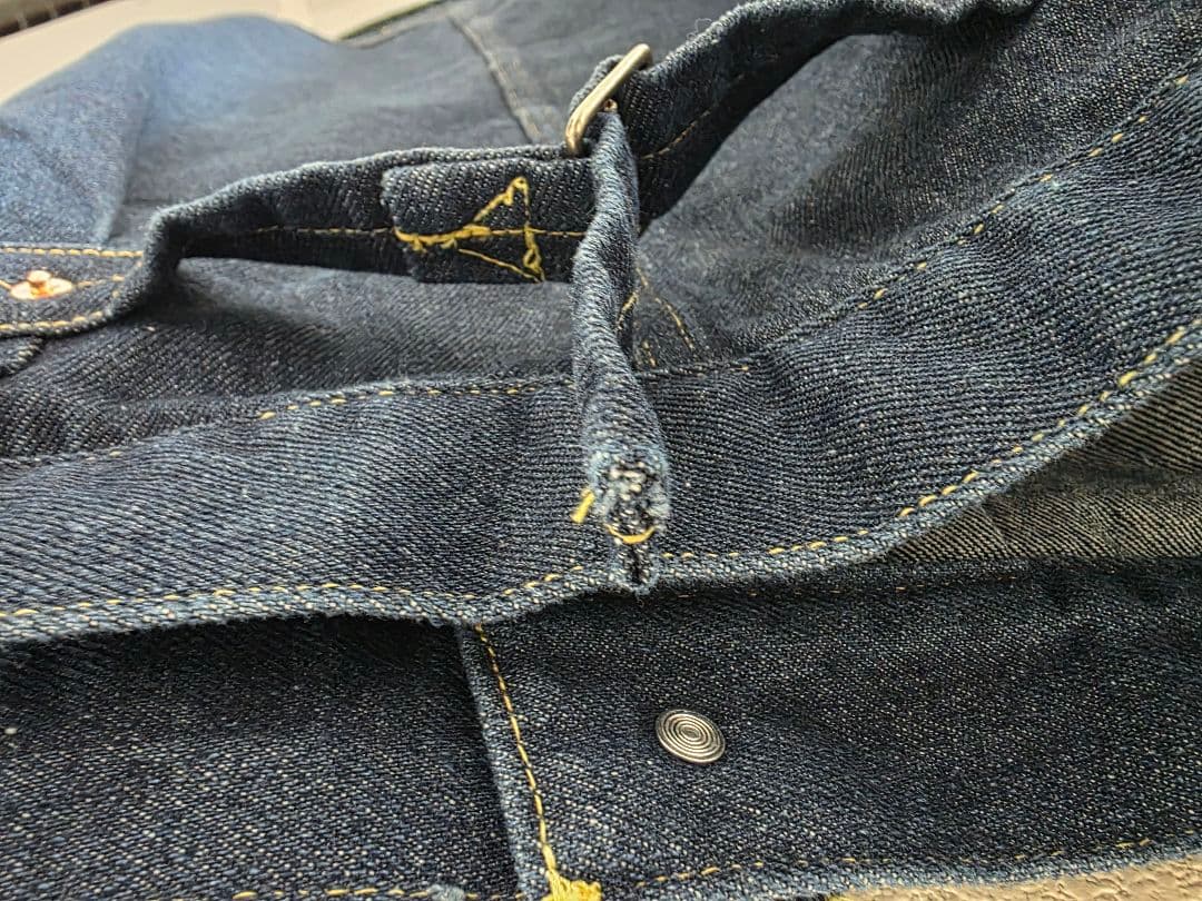 j*e様 中古　NEO SARTIC　古着スタイル Gジャン 革パッチ Tバック