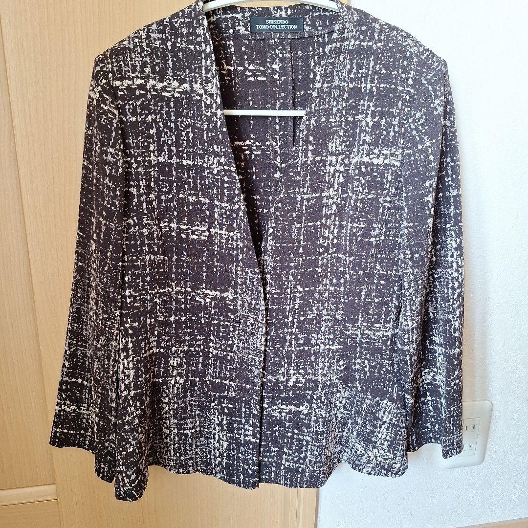 詩仙堂　長袖ワンピース& ジャケット ２点セット