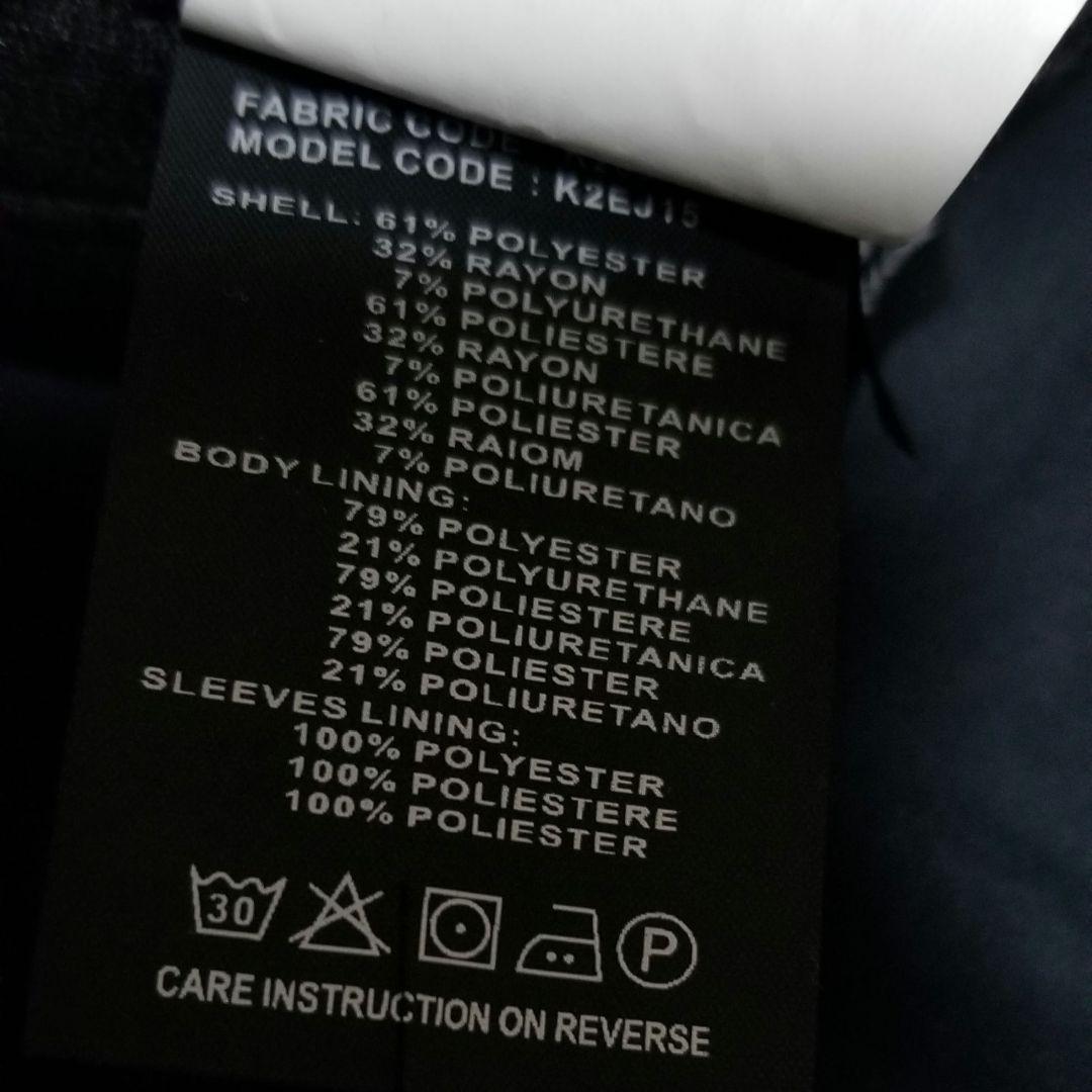 アルマーニ　コレツォーニ　テーラードジャケット　ブラック　60　大きいサイズ