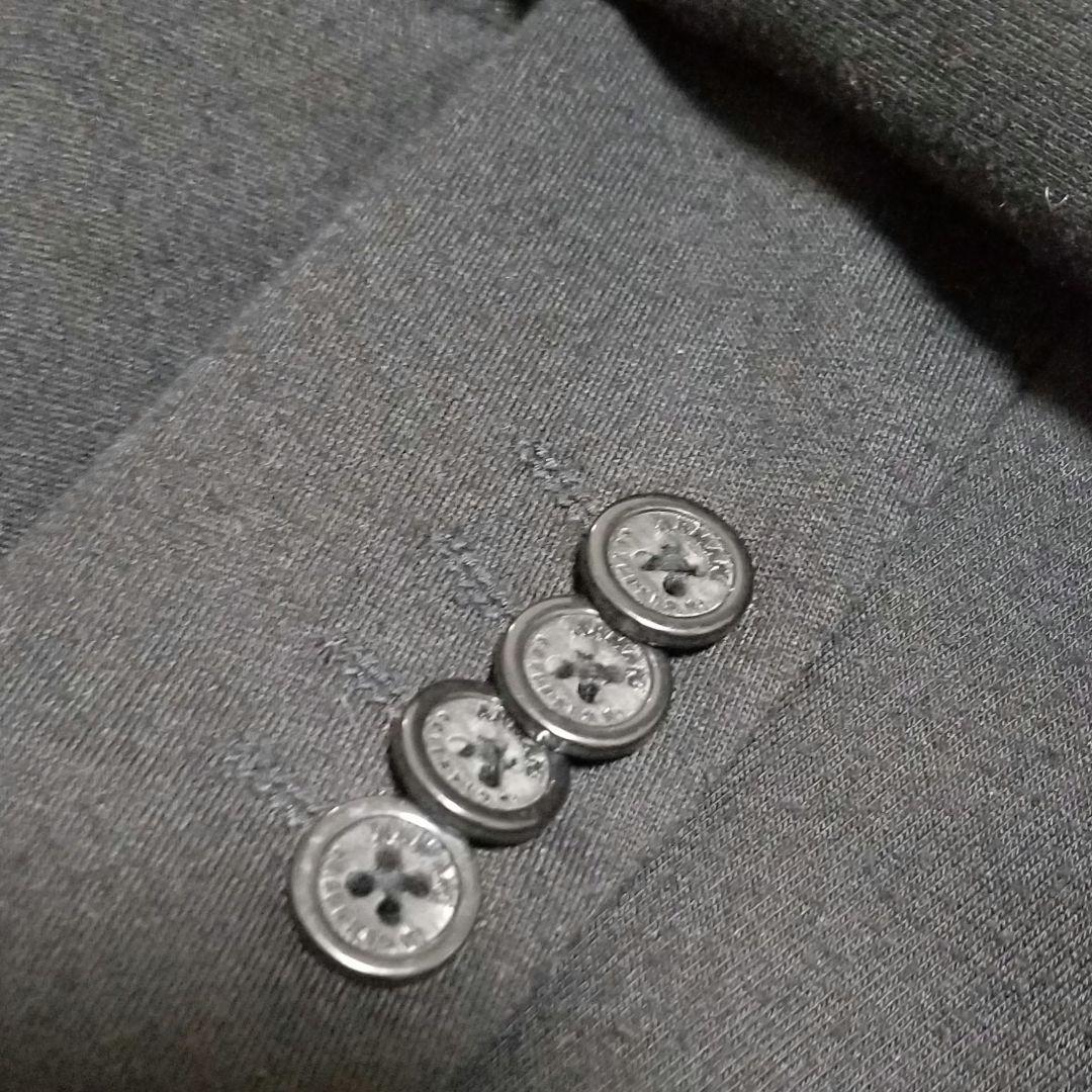 アルマーニ　コレツォーニ　テーラードジャケット　ブラック　60　大きいサイズ