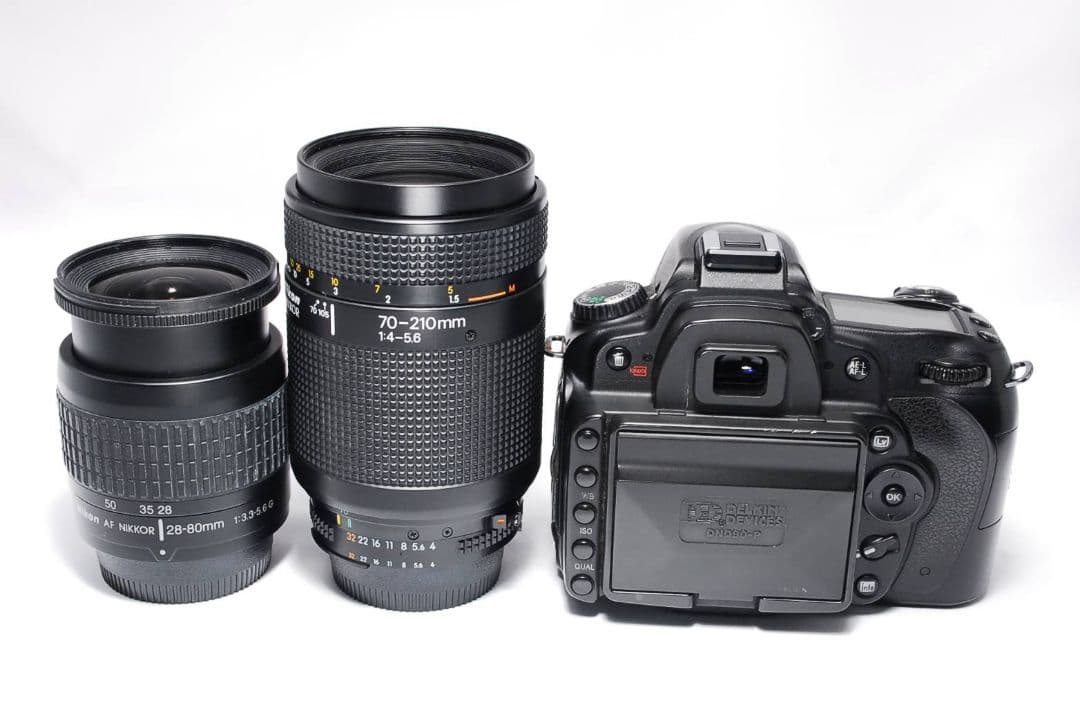 ♥Nikon D90♥ ボディAF搭載 標準＆望遠Wレンズ 初心者おすすめ