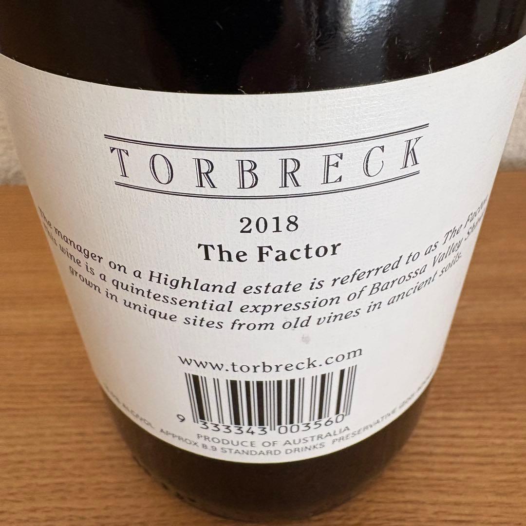 トルブレック ザ・ファクター [2018]750ml (赤ワイン)