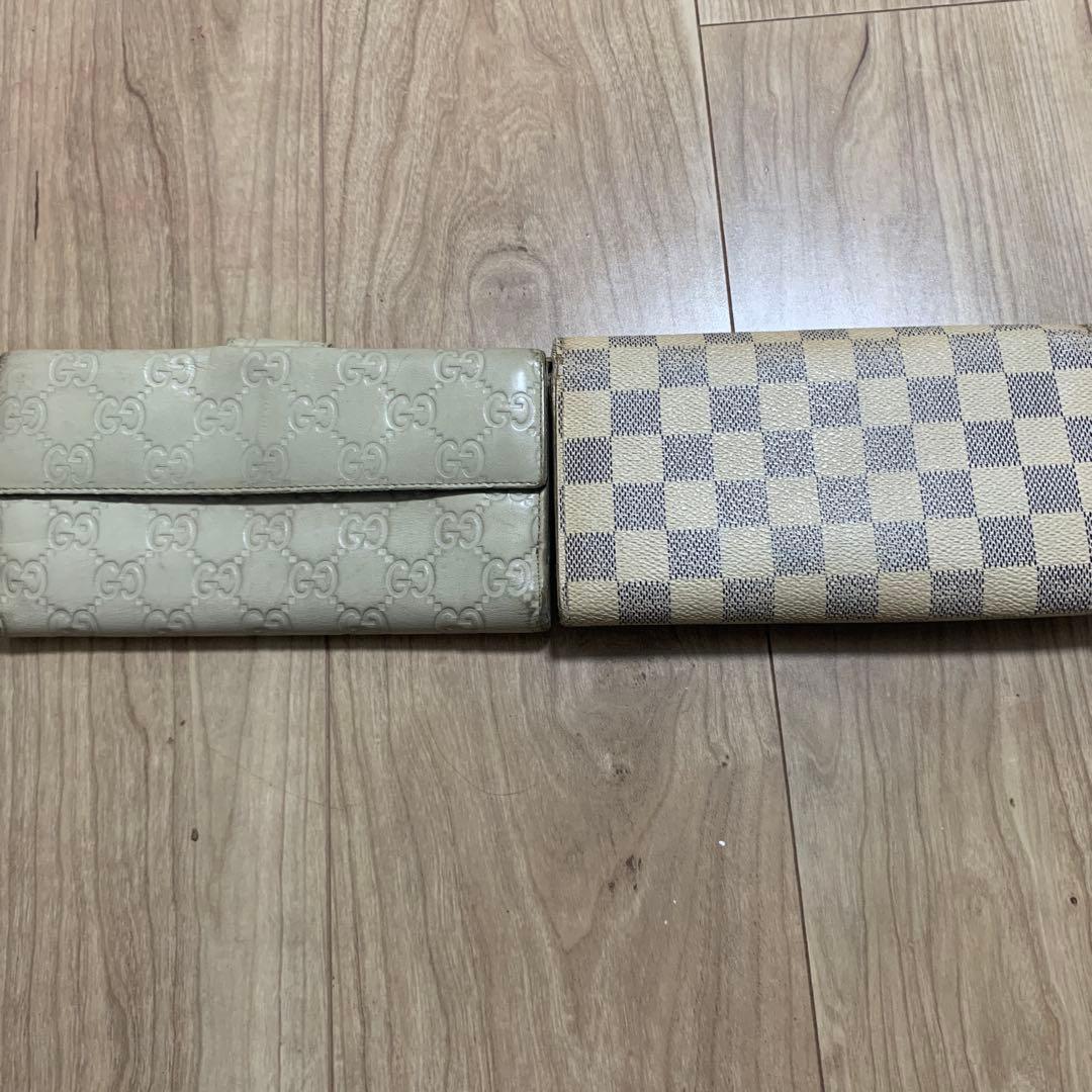 Gucci & Louis Vuitton 長財布セット