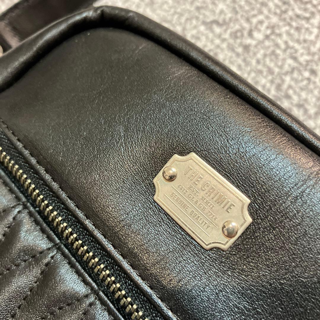 The Crimie クライミー ダイアモンドキルトレザー ショルダーバッグ
