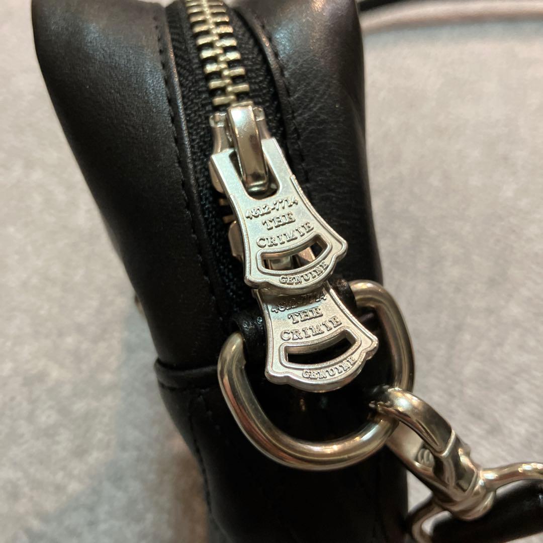 The Crimie クライミー ダイアモンドキルトレザー ショルダーバッグ
