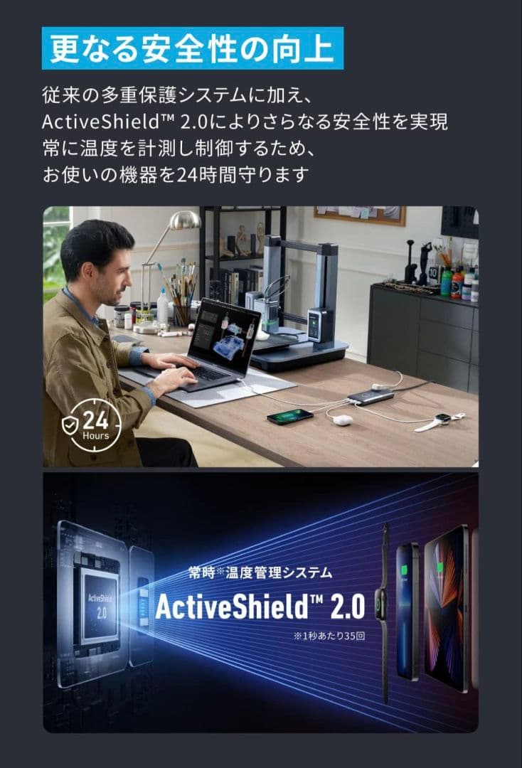 新品未使用！ ANKER 727 CHARGING STATION アンカー