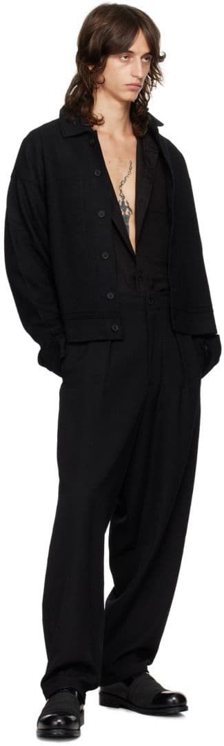 ​【極美品】ヨウジヤマモト 24AW アーミーギャバジン スラックス Size2