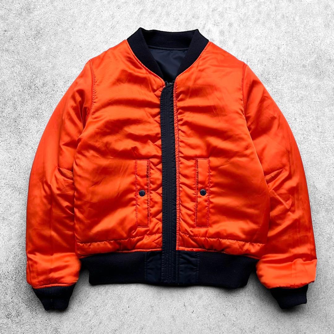 美品 AVIREX アヴィレックス MA-1 リバーシブル フライトジャケット