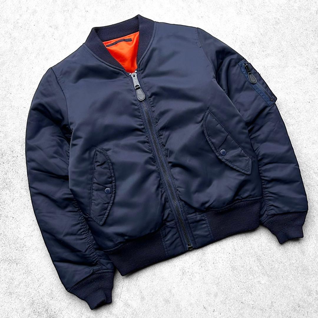 美品 AVIREX アヴィレックス MA-1 リバーシブル フライトジャケット
