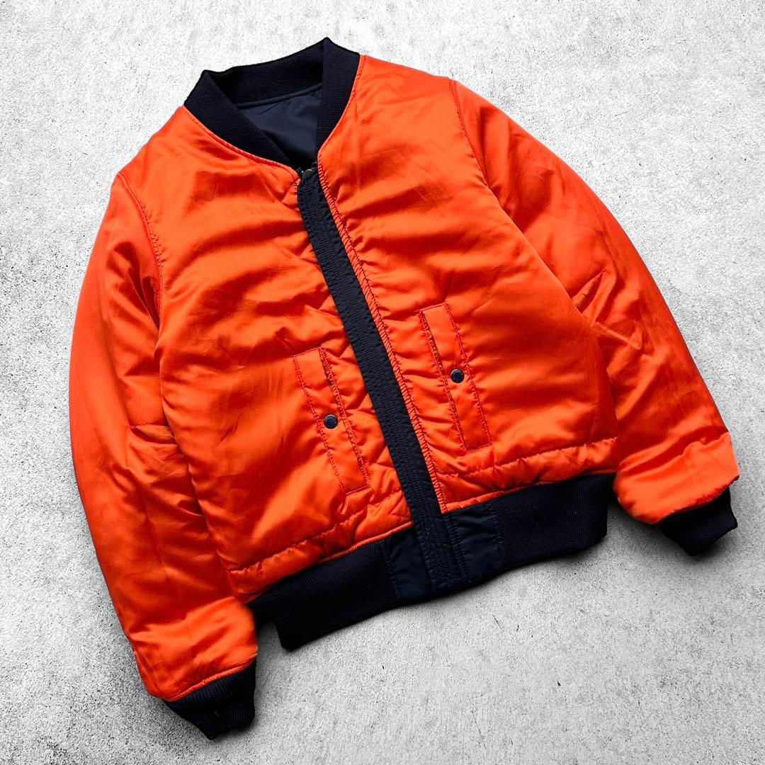 美品 AVIREX アヴィレックス MA-1 リバーシブル フライトジャケット