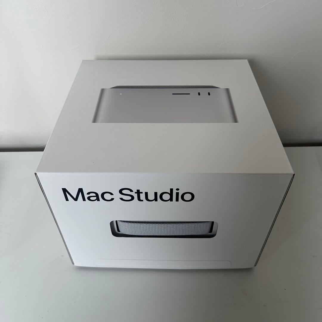 Macデスクトップ Mac Studio M2 Max (12CPU/38GPU/64GB/1TB)