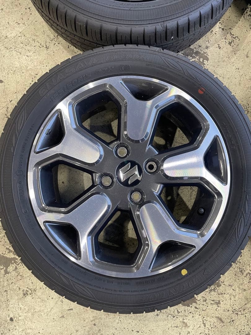 は*の様 新車外し スズキ ハスラー 15インチ ホイールセット