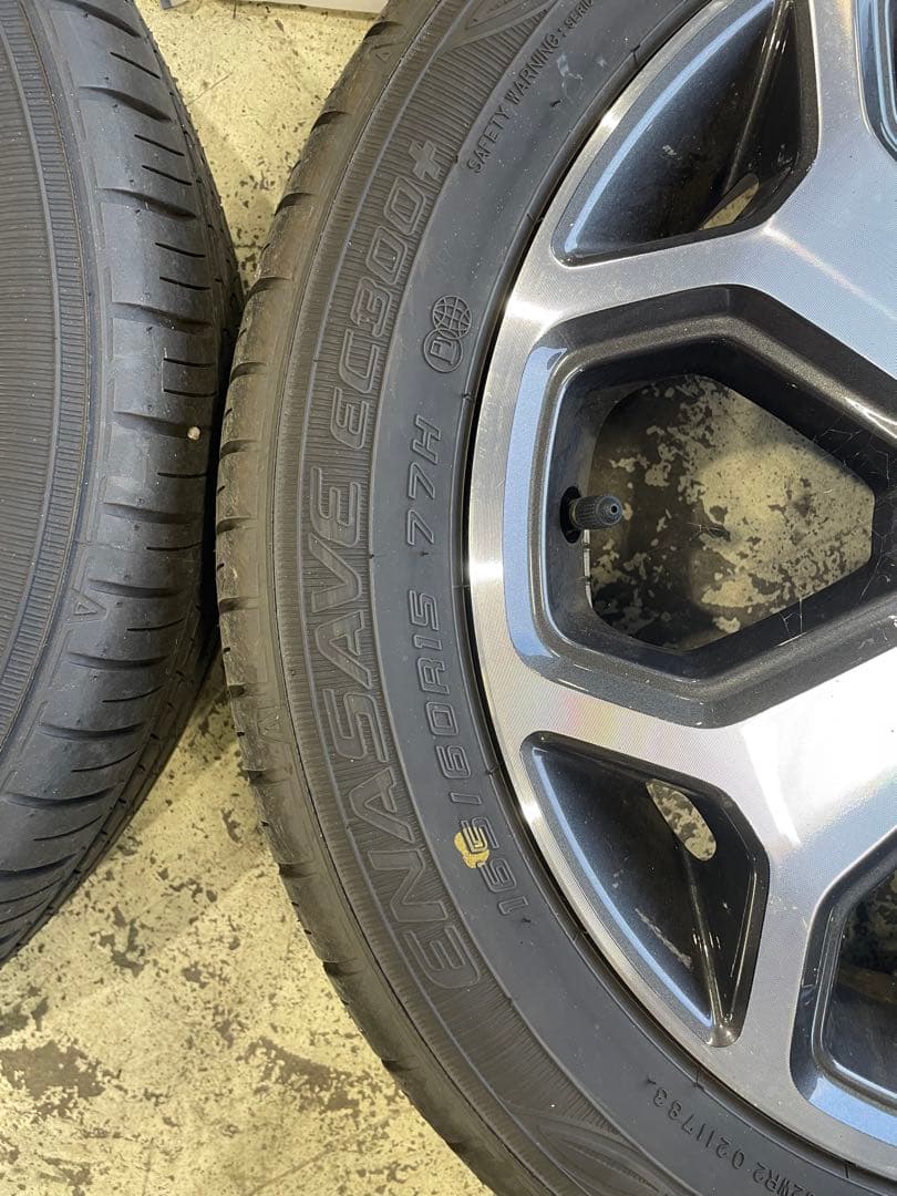 は*の様 新車外し スズキ ハスラー 15インチ ホイールセット