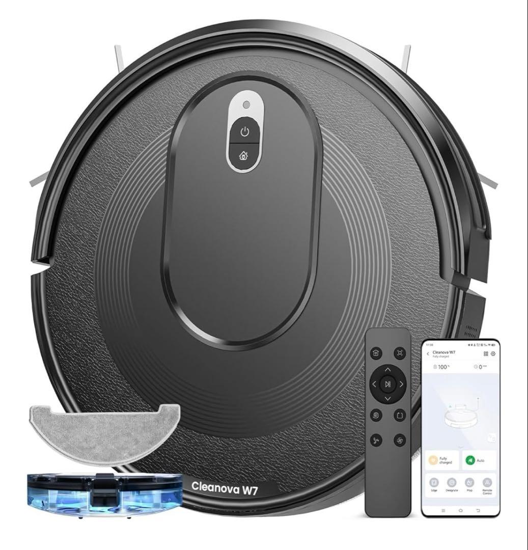 Vexilar ロボット掃除機 水拭き 両用 強力吸引 お掃除ロボット