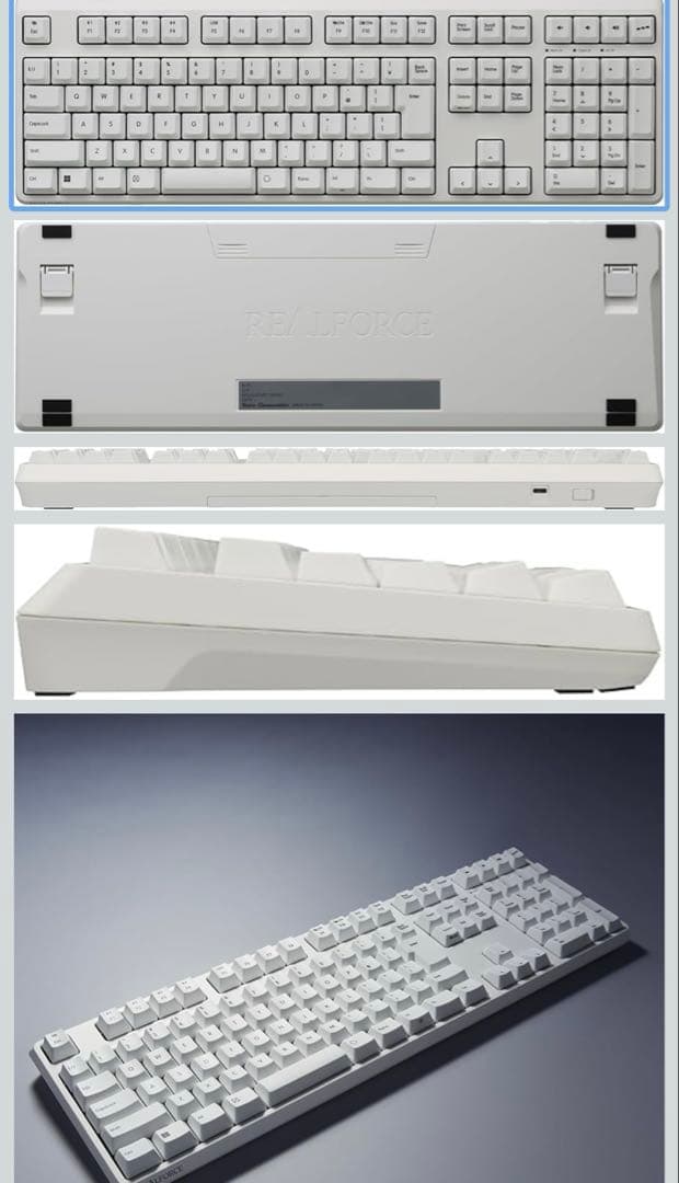 【未使用に近い】REALFORCE R4 フルキーボード 日本語配列