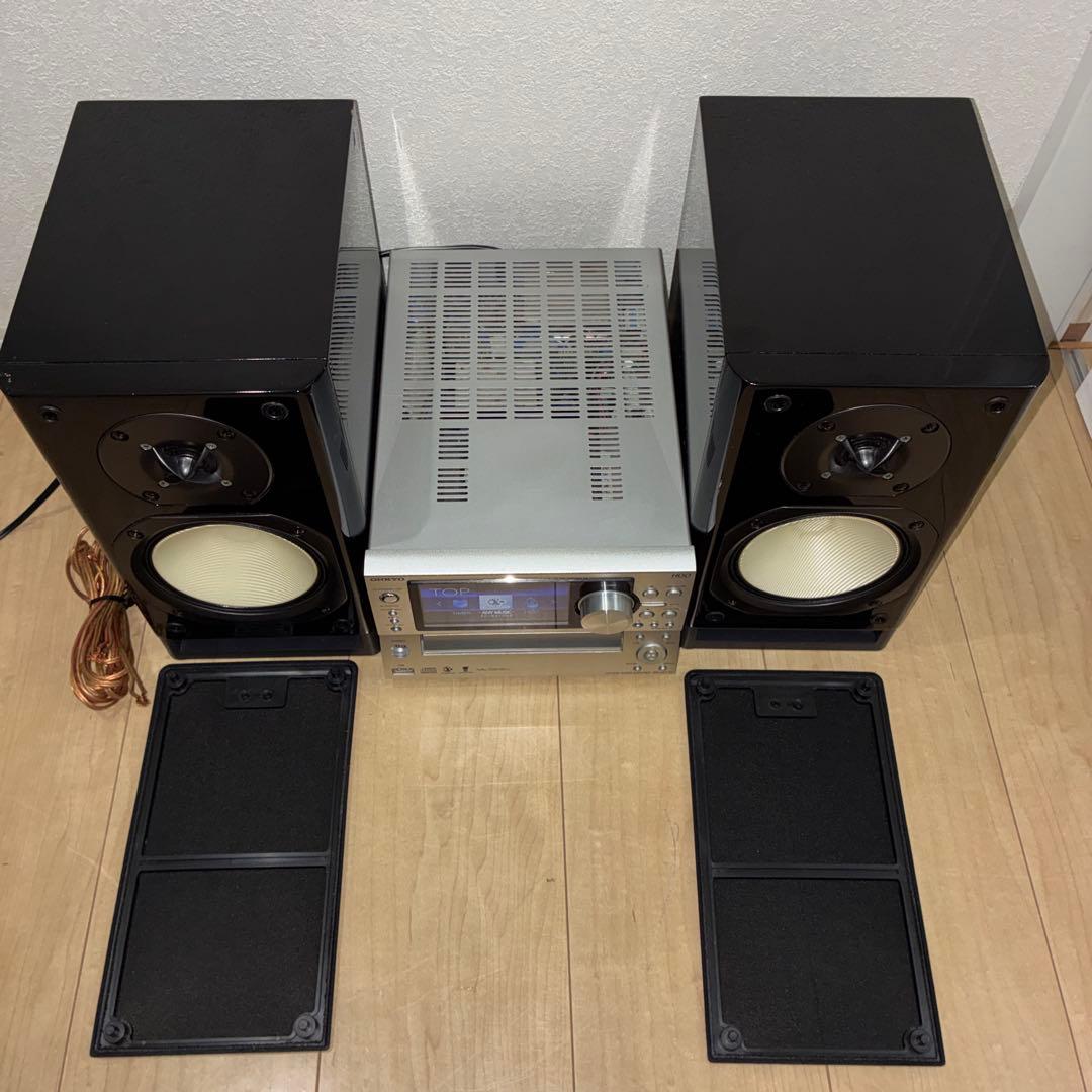 動作ok ONKYO BR-NX10 CD HDD ミニコンポ HDD80GB