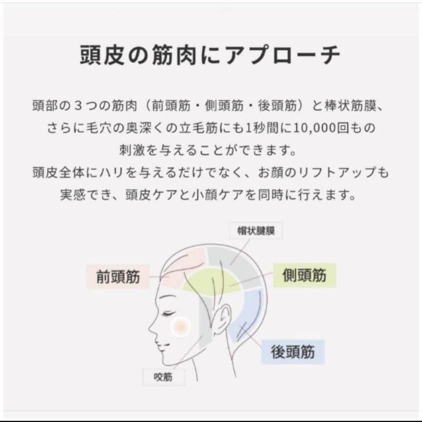 ☆限定品 ルクセア シェモーク ヘッドマッサージ リフトアップ ヘッドスパ