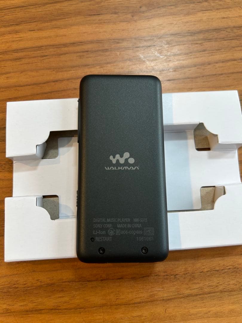 SONY ソニー WALKMAN ウォークマン NW-S315 ブラック