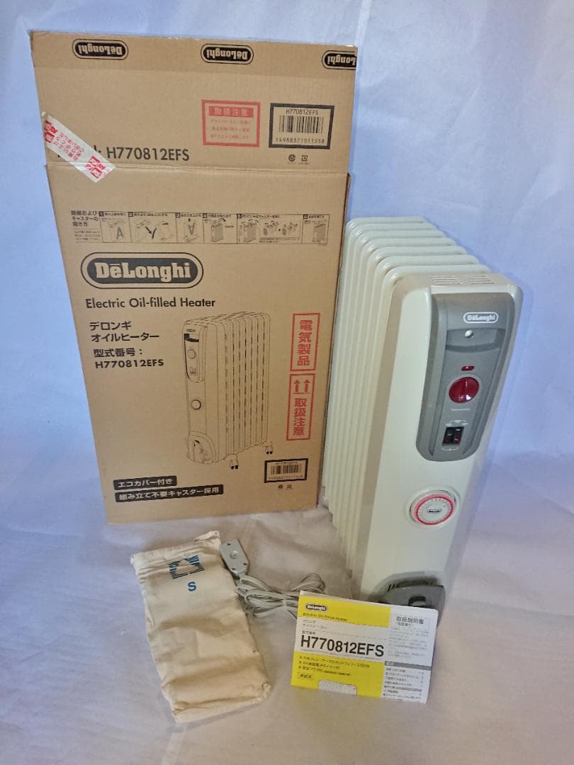 デロンギ　オイルヒータ　H770812FES