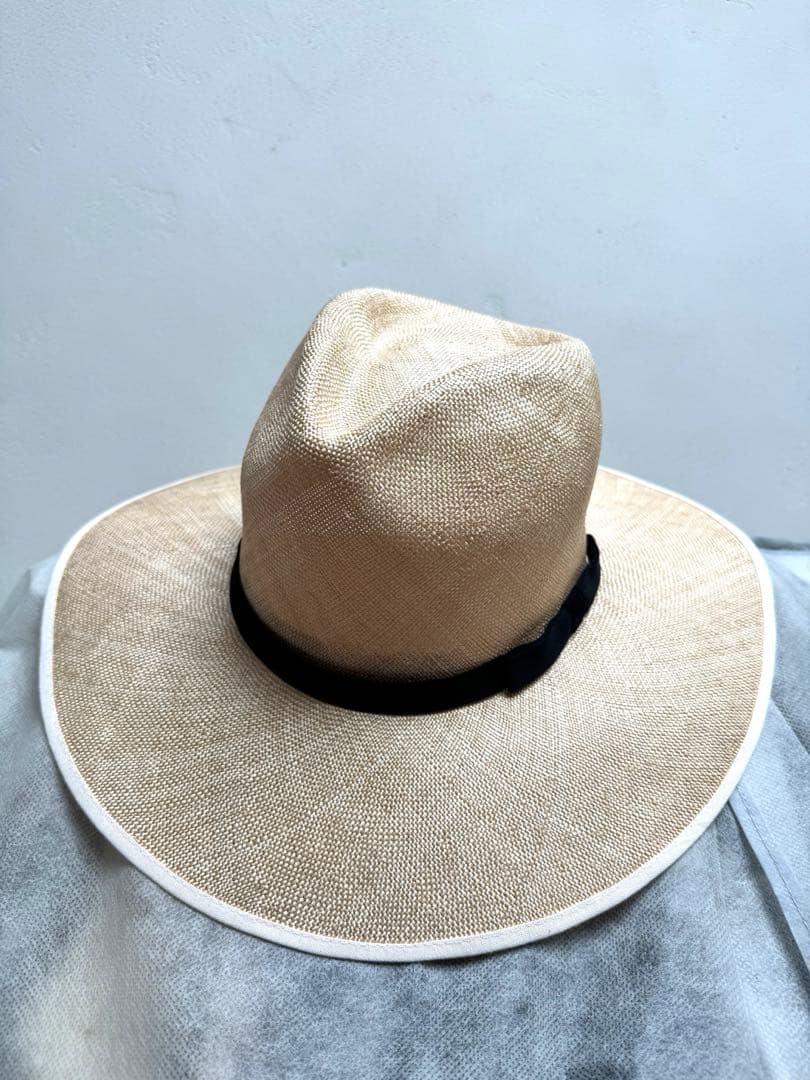 【未使用】MARGARET HOWELLマーガレットハウエル麦わらストローハット