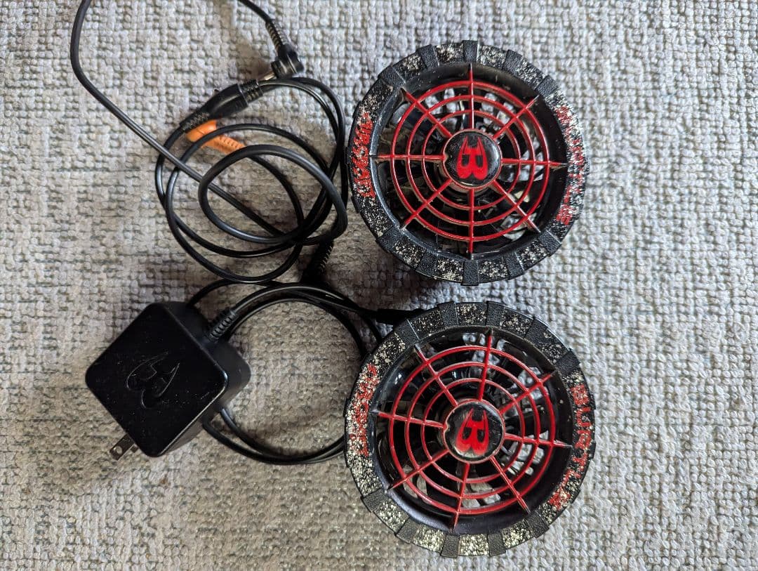 冷却ファンと17Vバッテリーセット