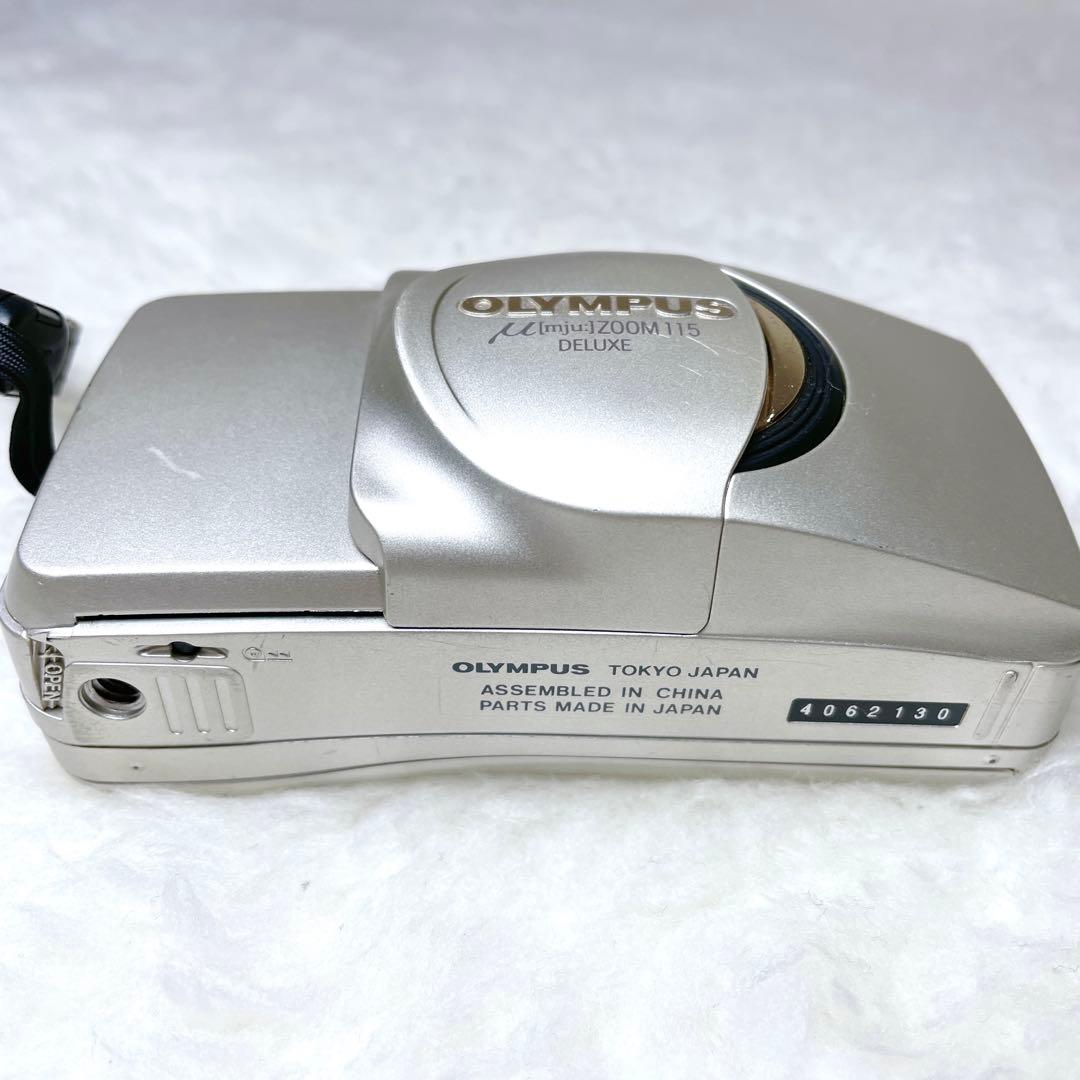 【良品✨】OLYMPUS オリンパス μ 115 デラックス フィルムカメラ