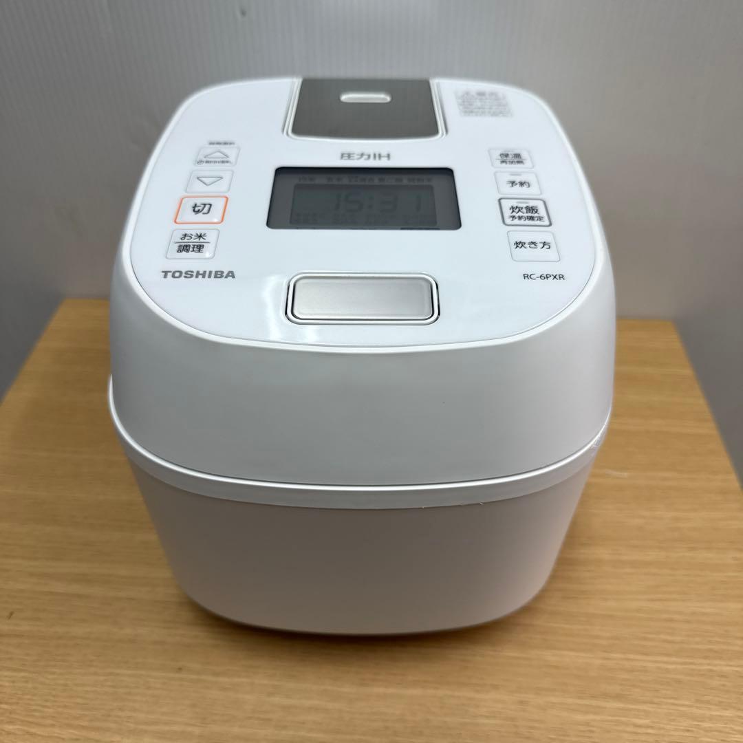 東芝 圧力IHジャー炊飯器RC-6PXR 2023年製