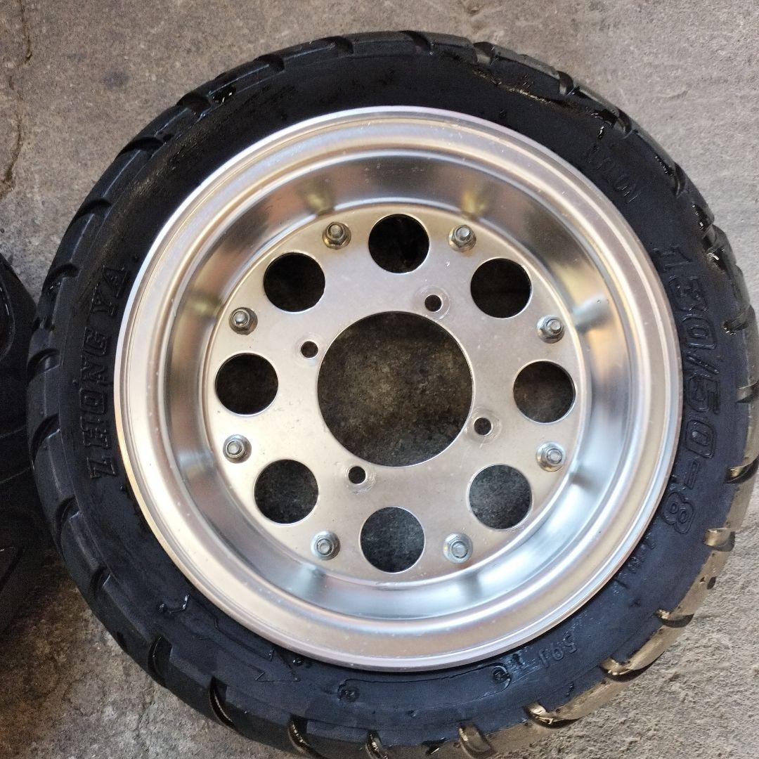 ホンダ モンキー 社外アルミホイール前後セット 中古品