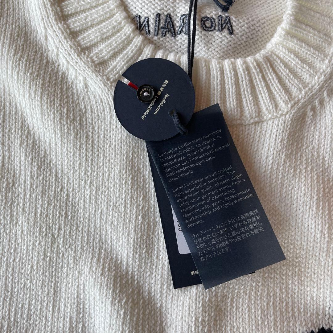 【新品未使用】LARDINI ラルディーニ ニット セーター 46