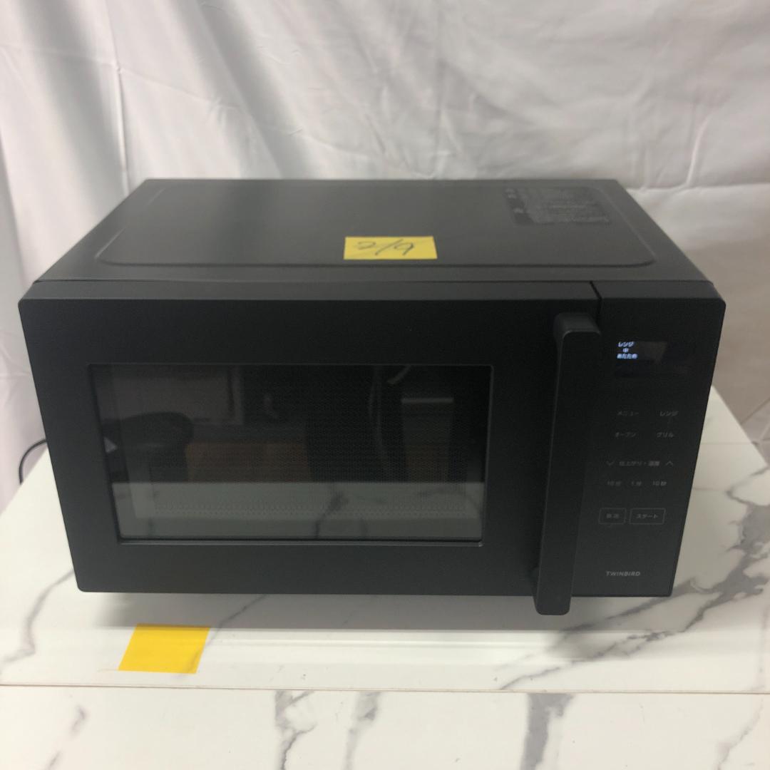 ツインバード　オーブンレンジ　2024年製　DR-E216型　ブラック D