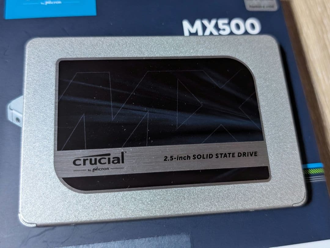 Crucial SSD 1TB MX500 内蔵2.5インチ
