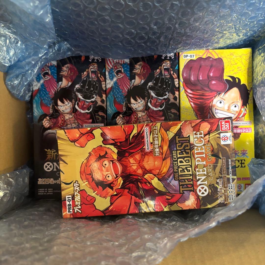 ONE PIECE カードゲーム 新品未開封テープ付きbox まとめ売り
