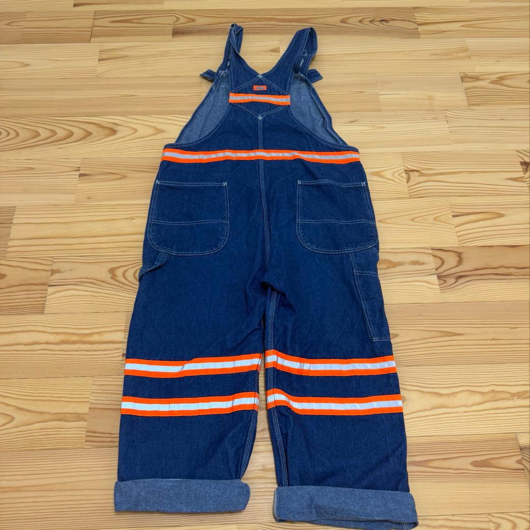 【レア】Dickies ディッキーズ オーバーオール リフレクター