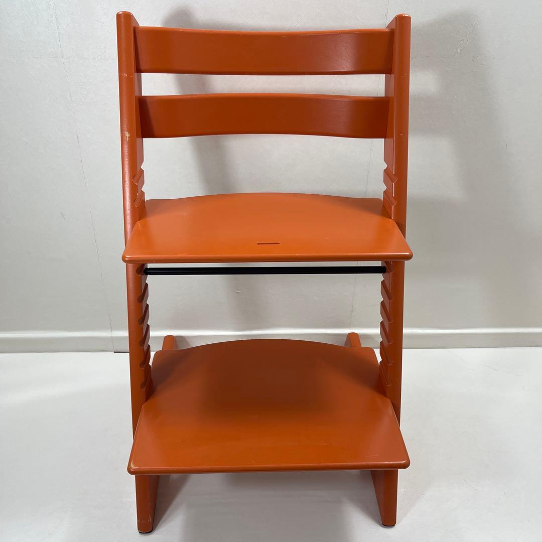 【希少】STOKKE Tripp Trapp No.4 テラコッタオレンジ