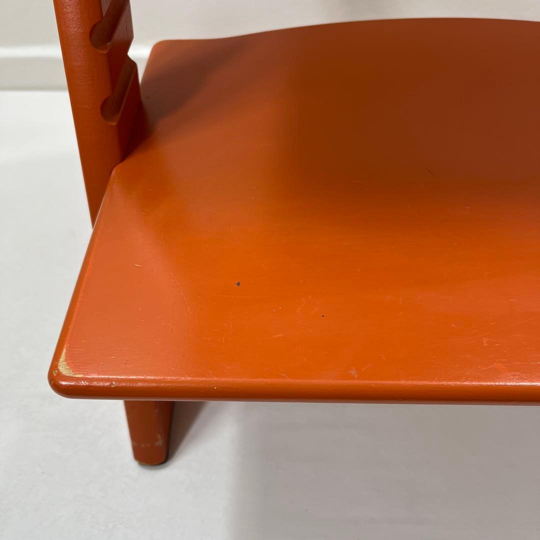 【希少】STOKKE Tripp Trapp No.4 テラコッタオレンジ