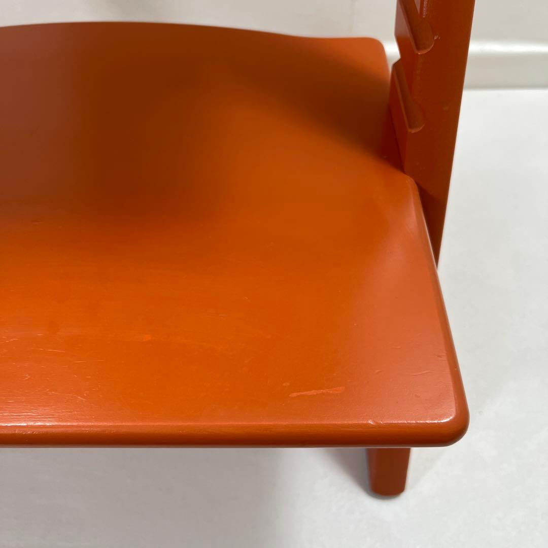 【希少】STOKKE Tripp Trapp No.4 テラコッタオレンジ