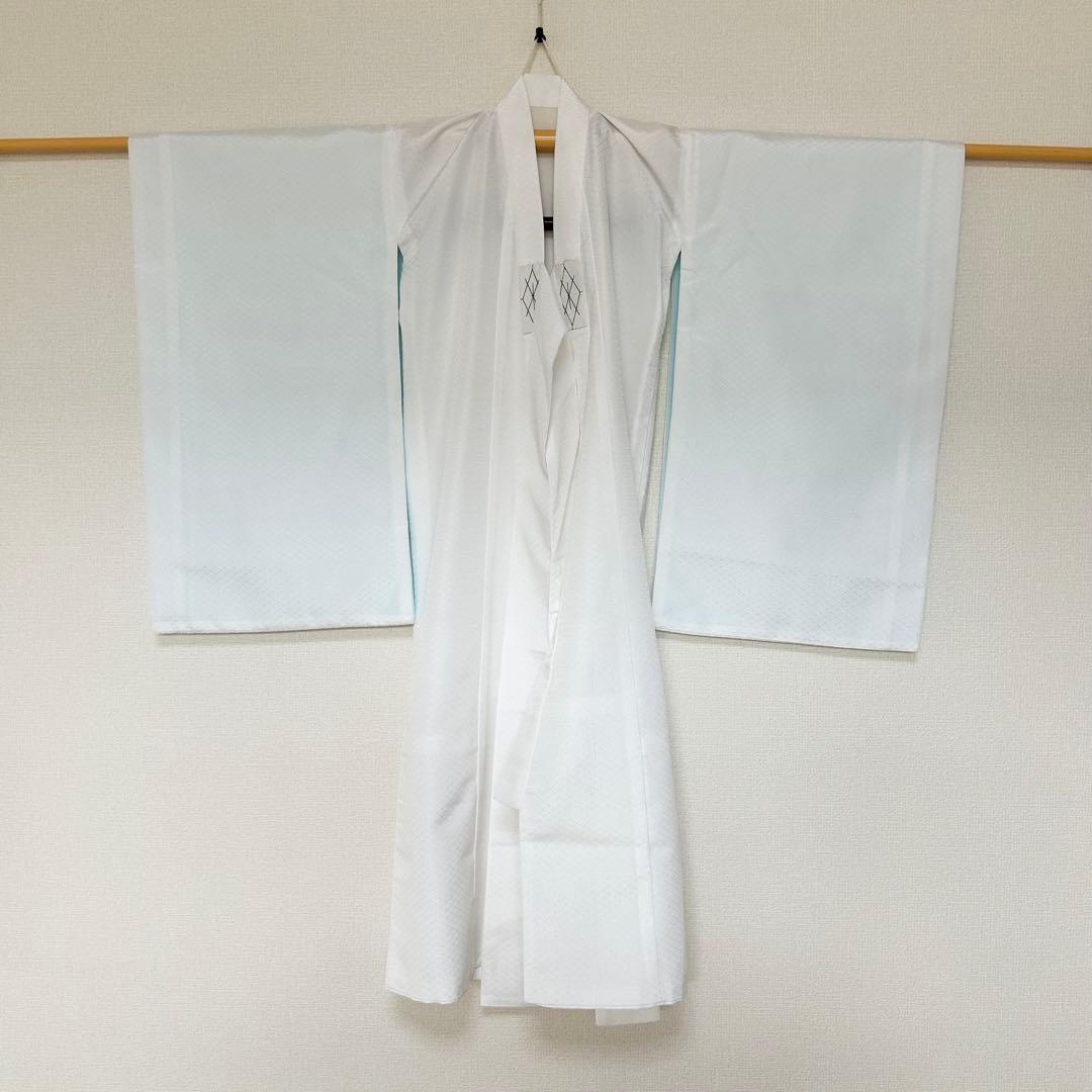 着物　お宮参り　産着　祝着　紺　鷹　吉祥柄　五つ紋　男の子　襦袢付き