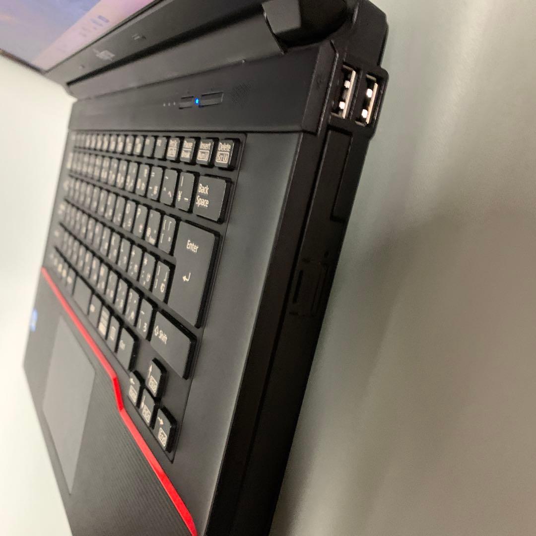 爆速SSD搭載 富士通　Windows11 ノートパソコン DVD付き