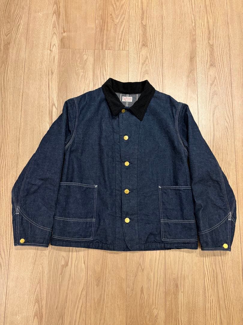 【美品】25AW atlast カバーオール ブランケット チョアジャケット42
