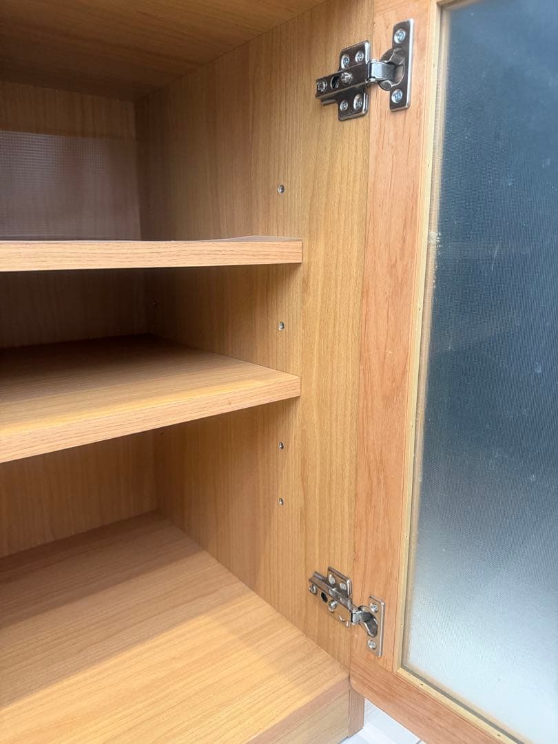 【最終値下げ】キッチンカウンター　キッチンボード 木製 レンジ台