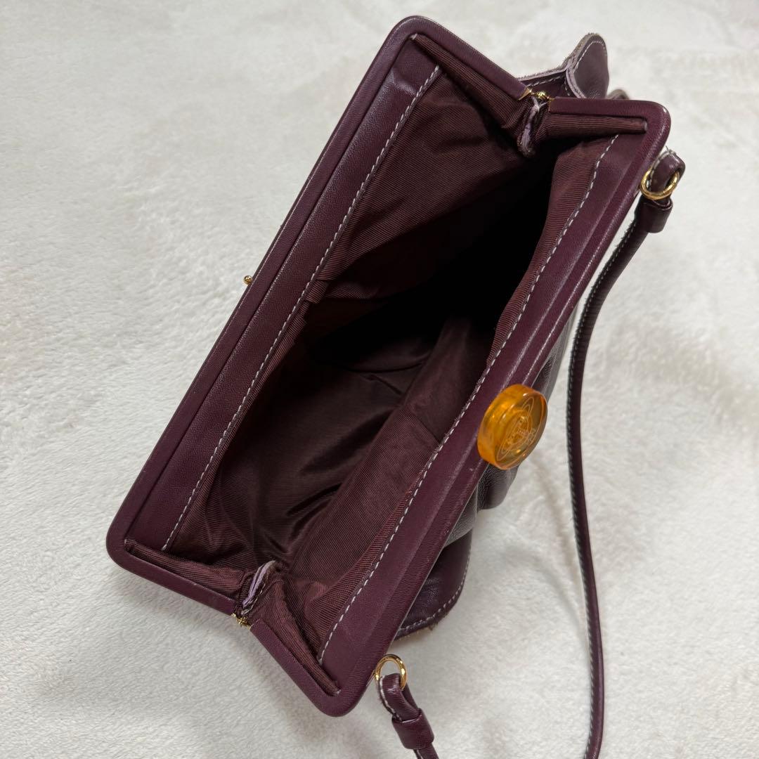 超希少 Vivienne Westwood オーブ 変形 がま口 サドルバッグ