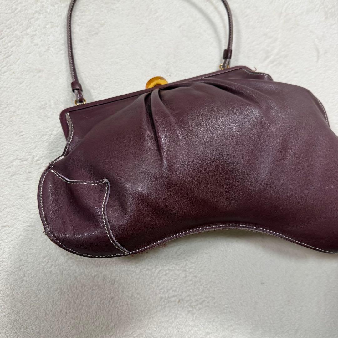 超希少 Vivienne Westwood オーブ 変形 がま口 サドルバッグ