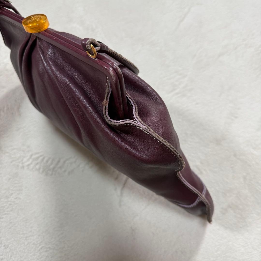 超希少 Vivienne Westwood オーブ 変形 がま口 サドルバッグ