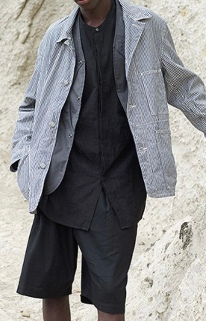 kaptain sunshineジャケット カバーオール ヒッコリー