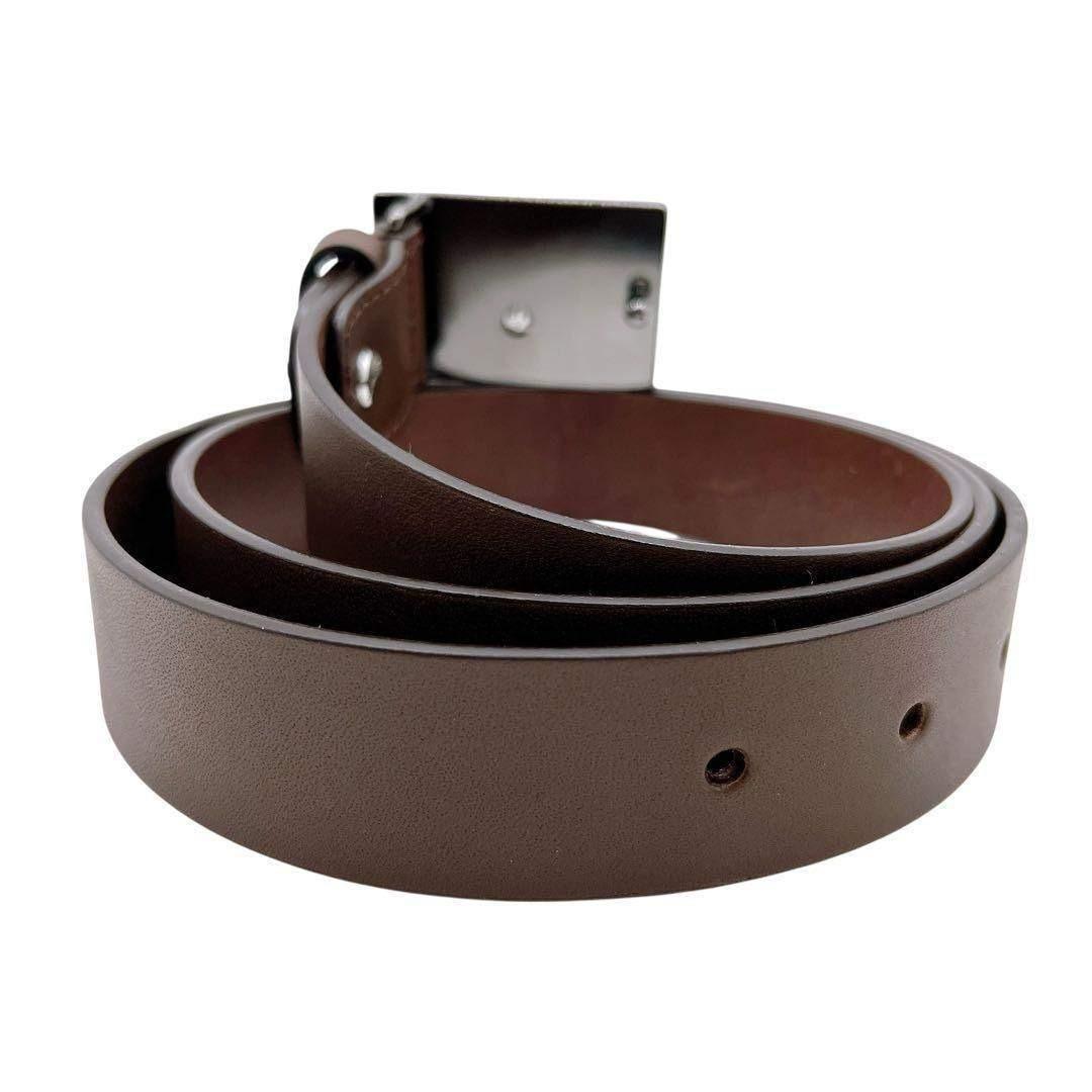 美品 ヴィヴィアンウエストウッド ベルト レザー 茶 ブラウン 銀 ユニセックス