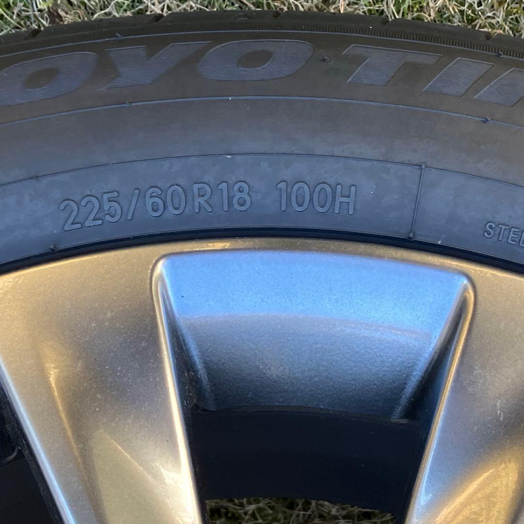 elradiall新車外し　40アルファード　Z 純正タイヤホイール